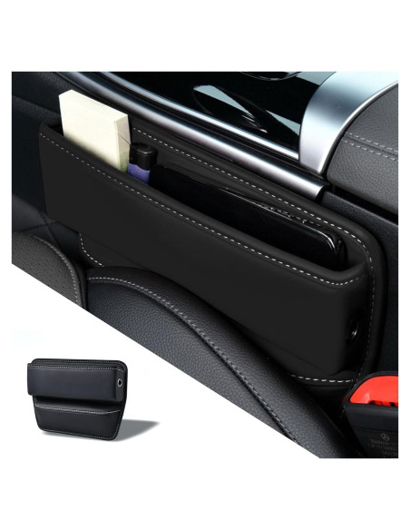 Organizador de Espacio entre Asientos HEVLE Negro 20x28.5cm