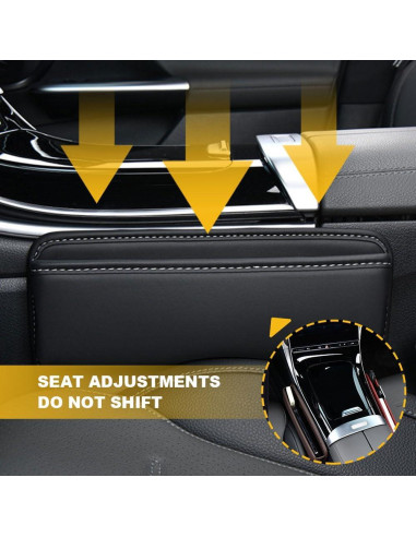 Organizador de Espacio entre Asientos HEVLE Negro 20x28.5cm