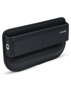 Organizador de Auto LASAIGE Relleno Espacio entre Asientos Negro