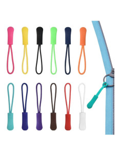 120 Tiradores de Cremallera HDST-HOME Nylon Multicolor 65mm