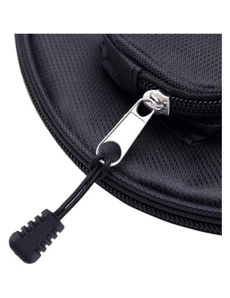 Tiradores de Cremallera JDYYICZ 10 Piezas Negro 6 cm