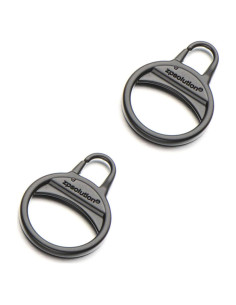 Tiradores de Cremallera Zpsolution Acero Inoxidable Negro