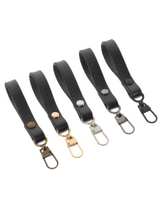 Tiradores de Cremallera de Cuero TEHAUX 5pcs 8.4cm