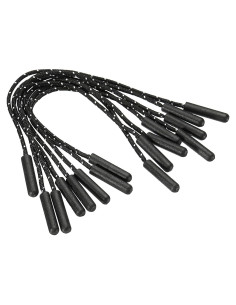 Extensores de Tiradores de Cremallera PATIKIL, 15 Unidades, Negro