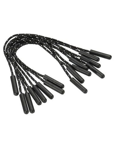 Extensores de Tiradores de Cremallera PATIKIL, 15 Unidades, Negro