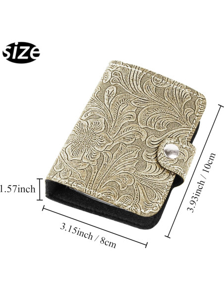 Organizador de Pastillas Hennaja 1 Paquete Oro Tallado