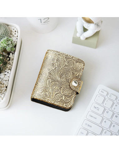 Organizador de Pastillas Hennaja 1 Paquete Oro Tallado