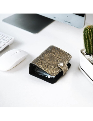 Organizador de Pastillas Hennaja 1 Paquete Oro Tallado