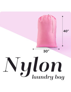 Bolsa de lavandería Handy Laundry 76x102 cm Nylon Rosa 2