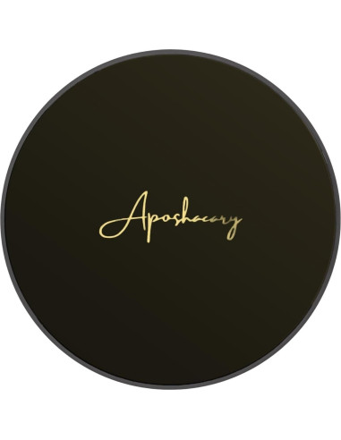 Estuche organizador de pastillas Aposhacary 7 compartimentos negro