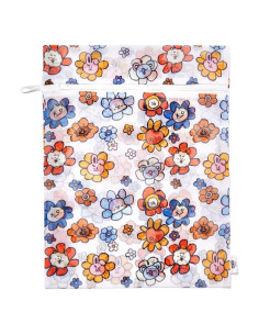 Bolsas de Lavado Kitsch x BT21 - Set 2 Piezas Floral