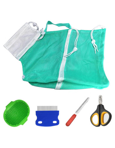 Bolsa de Baño para Gatos FANOVO Ajustable y Transpirable