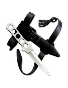 Cuchillo de Buceo Survivor 22.86 cm Acero Inoxidable Serrado