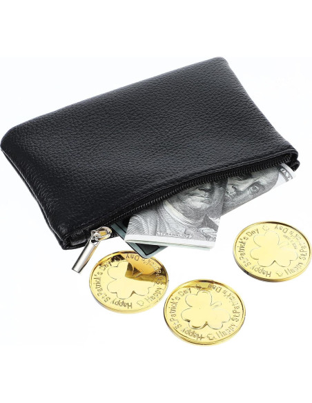 10 Monederos Portátiles de PU Dimeho - Mini Porta Tarjetas