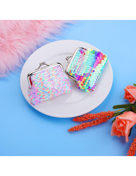 Monedero Mini Lentejuelas Doble Cara Prasacco 7x9cm Niños