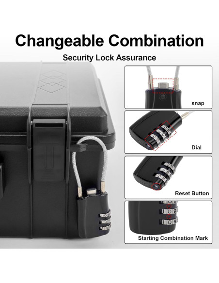 Caja de Almacenamiento para Cartas Coleccionables Camkinger 600+