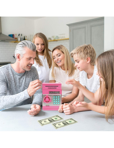 Banco Electrónico de Ahorros Adevena Rosa Mini ATM 0.54 kg