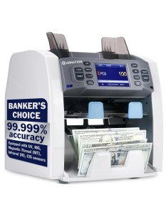 Contador de Billetes CARNATION CR1500 Multimoneda 1100/min