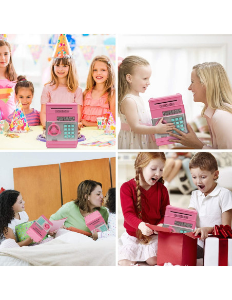 Banco Electrónico de Ahorros Adevena Rosa Mini ATM 0.54 kg