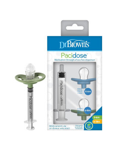 Dispensador de Medicina Líquida Dr. Brown Pacidose 0-6m y 6-18m