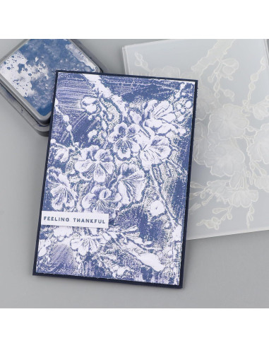 Carpeta de Relieve 3D CYFUN DESIGN Floral 16x11.5 cm