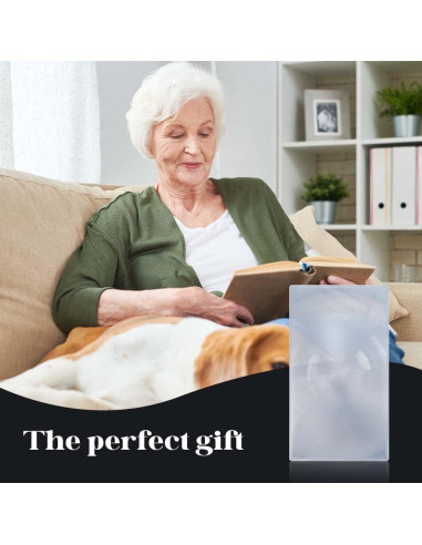 Lente Aumentadora Fresnel SOFPLATE 30.3x17cm 2.2x Acrílico