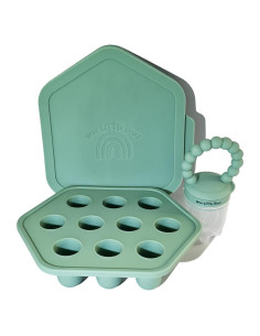 Bandeja de Silicona para Congelar Comida Bebés - 2 Piezas