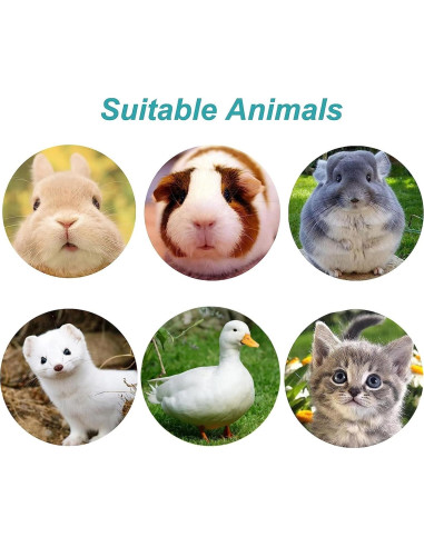 Botella de Agua Automática para Conejos 500 ML Kathson Azul