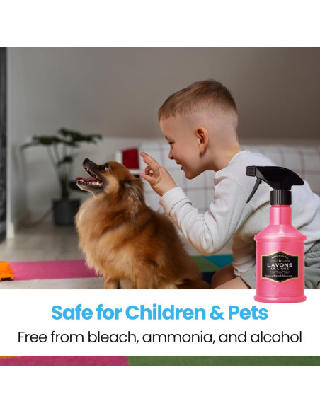 Spray Desodorante Natural LAVONS 370ml - Refrescante de Tela Luna Brillante