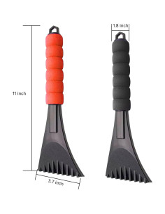 Raspador de Hielo Jeseny 2 Piezas con Mango Antideslizante 2