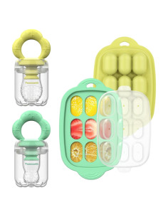 Moldes de Popsicle de Silicona Tenmonth para Bebés - 2 Piezas