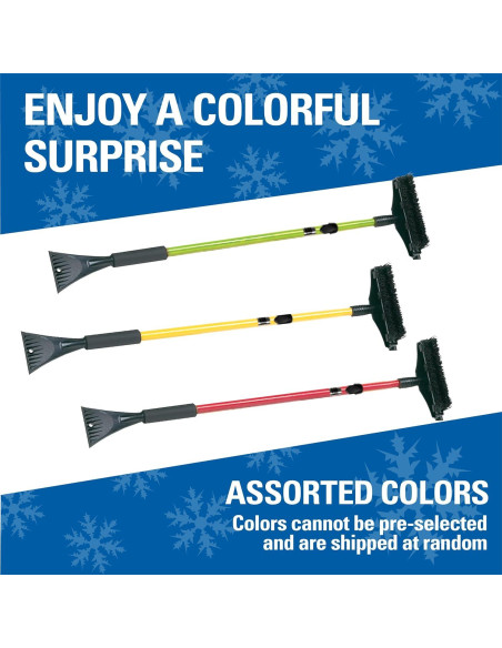 Escoba Extensible para Nieve SubZero 2610XM 132 cm con Squeegee