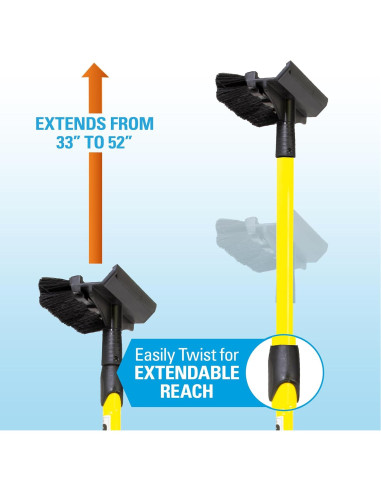 Escoba Extensible para Nieve SubZero 2610XM 132 cm con Squeegee