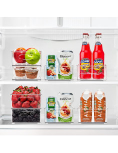 Cajas Organizadoras Apilables Sorbus - 2 Paquete Mediano 2