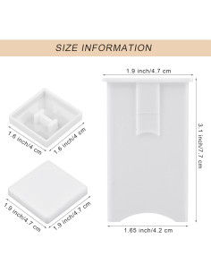 Esparcidor de Mantequilla Aodaer con Tapa - Plástico Reutilizable 2