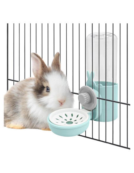 Dispensador de Agua para Conejos Kathson 0.5L Sin Goteo