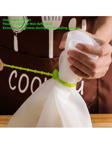 Bolsa de Amasar de Silicona Grande XIYUAN 40.64x26.92 cm