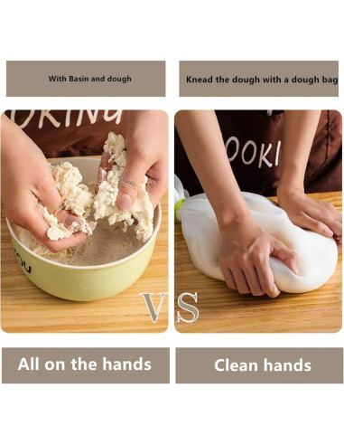 Bolsa de Amasar de Silicona Grande XIYUAN 40.64x26.92 cm