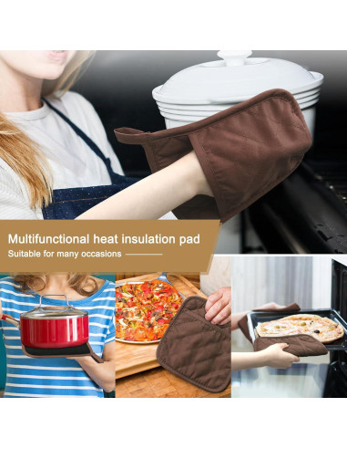 Almohadillas Térmicas YEKOO 20.3x21.6cm Resistentes al Calor
