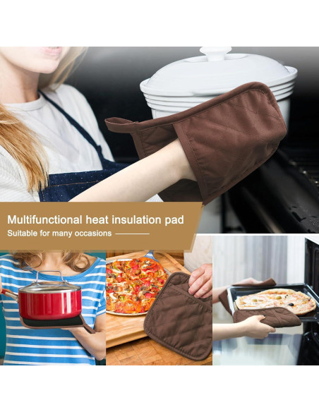 Almohadillas Térmicas YEKOO 20.3x21.6cm Resistentes al Calor