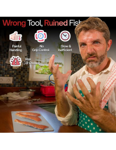 Pinzas deshuesadoras de pescado SmarDTAT - Acero inoxidable 2