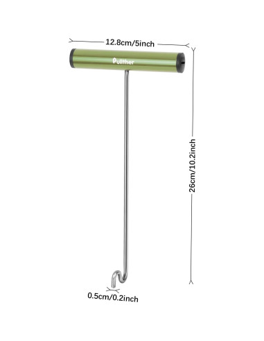 Herramienta de desenganche para pescar Pullther 26 cm acero inoxidable