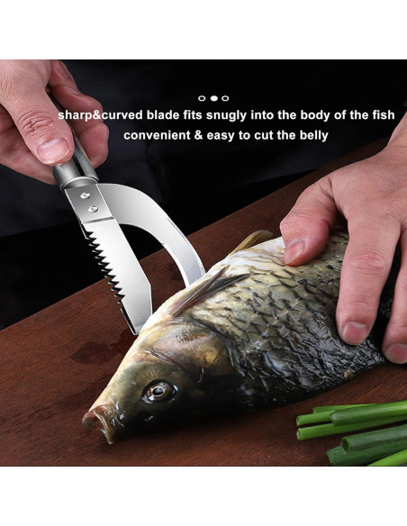 Cuchillo de Vientre de Pescado UGpine 10.16 cm Acero Inoxidable