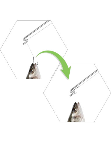 Herramienta de desenganche para pescar Pullther 26 cm acero inoxidable