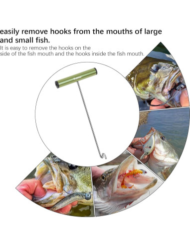 Herramienta de desenganche para pescar Pullther 26 cm acero inoxidable