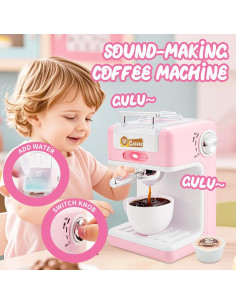 Juego de Cocina Juguete DYNASTY para Niñas 3 a 5 Años 4 en 1 2