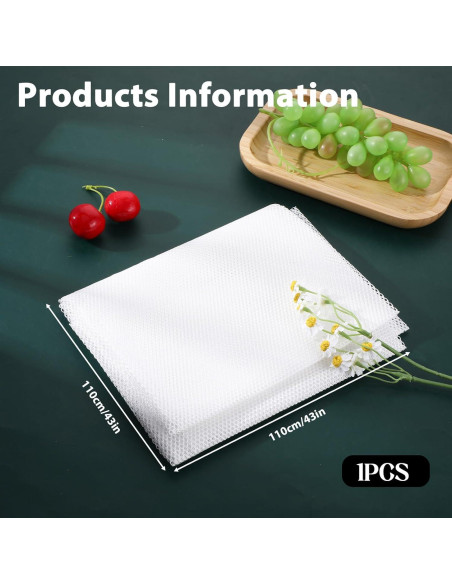 Red de Arroz Antiadherente ZEYIYER 120x100 cm Malla Reutilizable