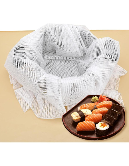 Red de Arroz Antiadherente ZEYIYER 120x100 cm Malla Reutilizable