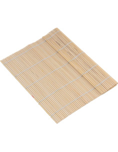 Estera de Bambú Natural RDEXP para Sushi - Paquete de 5 2