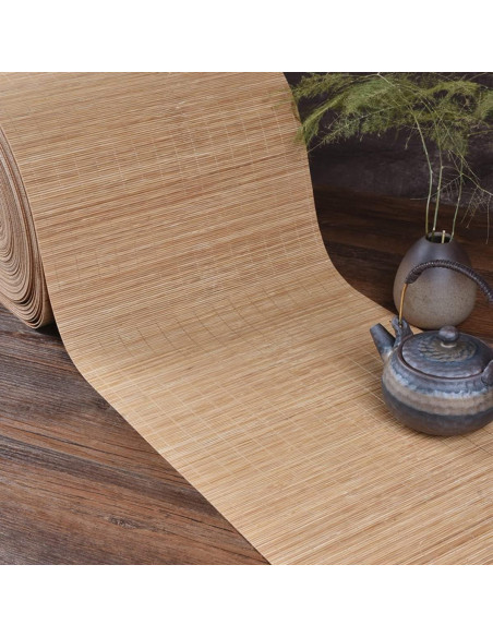 Camino de Mesa de Bambú Homeemoh 40cm x 1m Resistente al Calor